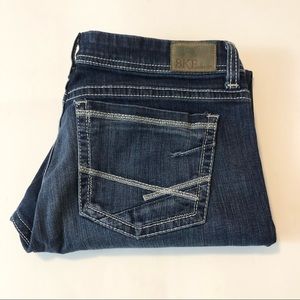 BKE Harper dark wash denim jeans excellent condition size 31